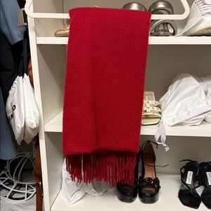 Gobi Red Mongolian Cashmere Scarf